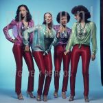 26-03-1980 Sister Sledge at studio in Amsterdam.

[keywords]Posed, Full Length, Eyecontact[/keywords]